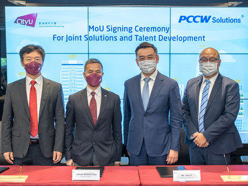 CityU, PCCW Solutions to co-develop Smart City solutions
