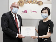 International award to CVMC 