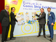 ‘Comic Strip’ exhibition highlights European history and culture