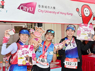 CityUHK supports the local community through sponsorship of milk for charity race