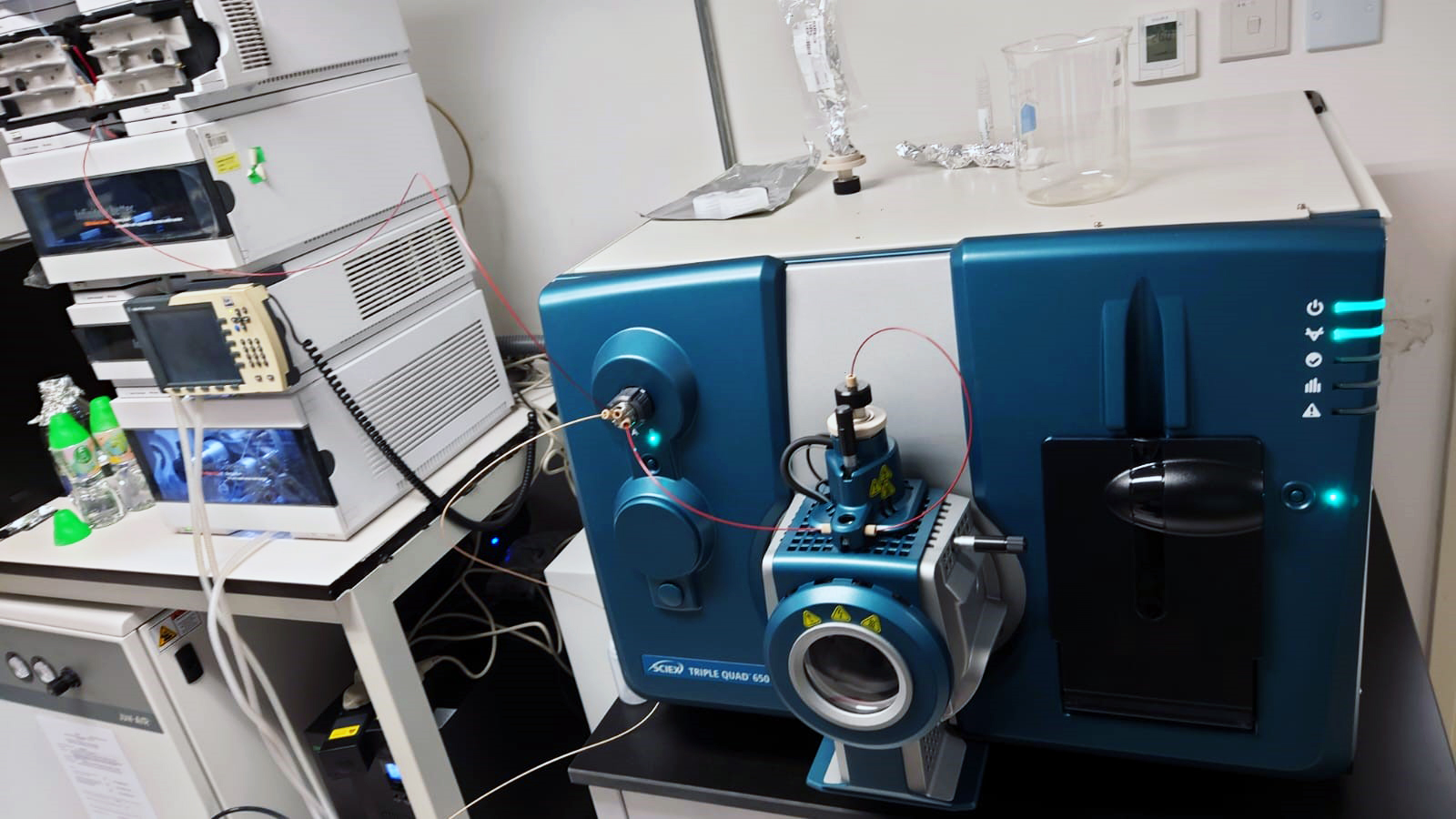 Agilent 1290 Infinity UPLC-AB Sciex 6500 Triple quadrupole MSD