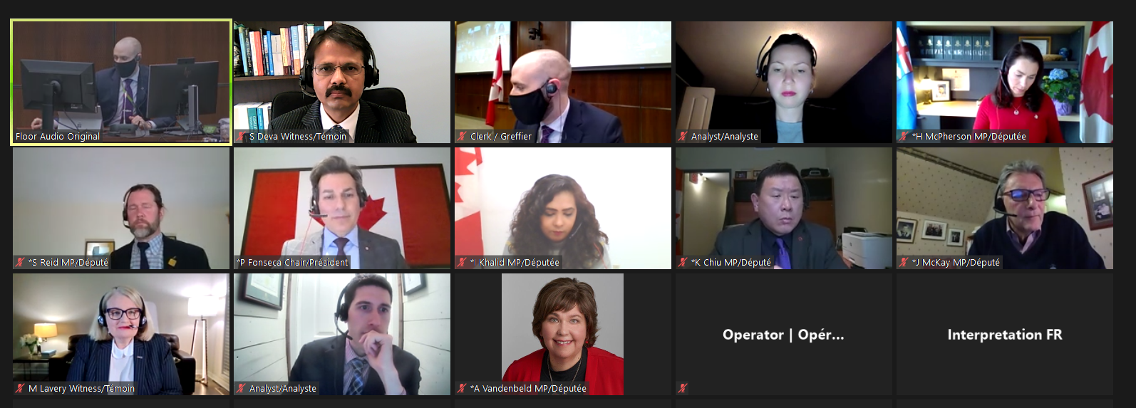 Associate Professor Surya DEVA Appears as Expert Witness Before the Canadian Parliament