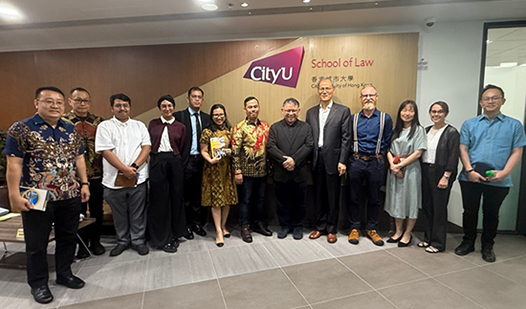Building Global Academic Partnerships:  Adhyaksa College of Law Visits CityUHK for Collaborative Discussions