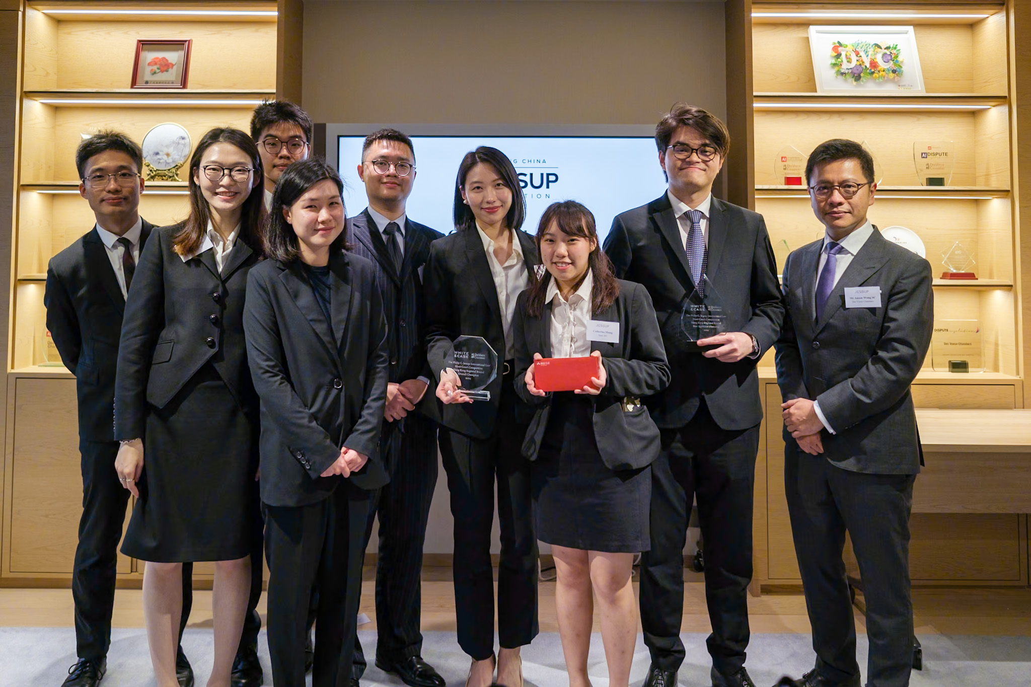 祝賀城大代表隊勇奪傑賽普國際法模擬法庭辯論賽 2024 年區域賽（香港）冠軍2