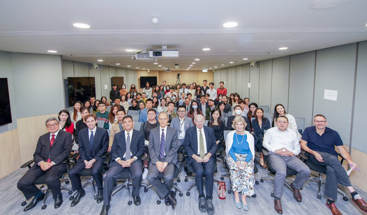 The Right Honourable the Lord NEUBERGER of Abbotsbury, GBS visited CityU School of Law