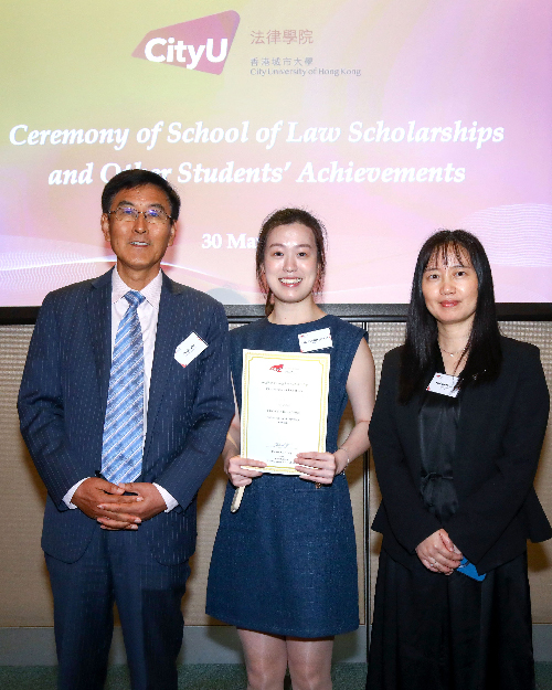 School of Law, CityUHK celebrates Academic Excellence at Annual Scholarships Ceremony