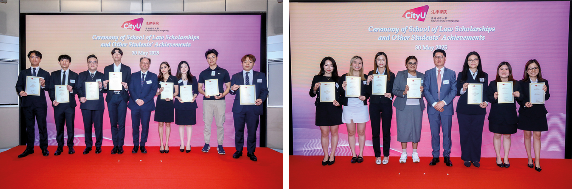 School of Law, CityUHK celebrates Academic Excellence at Annual Scholarships Ceremony