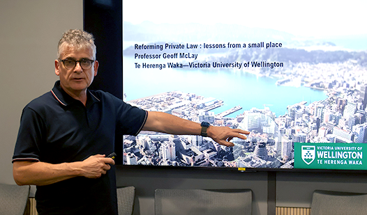 Seminar on Private Law Reform in New Zealand with Professor Geoff McLay