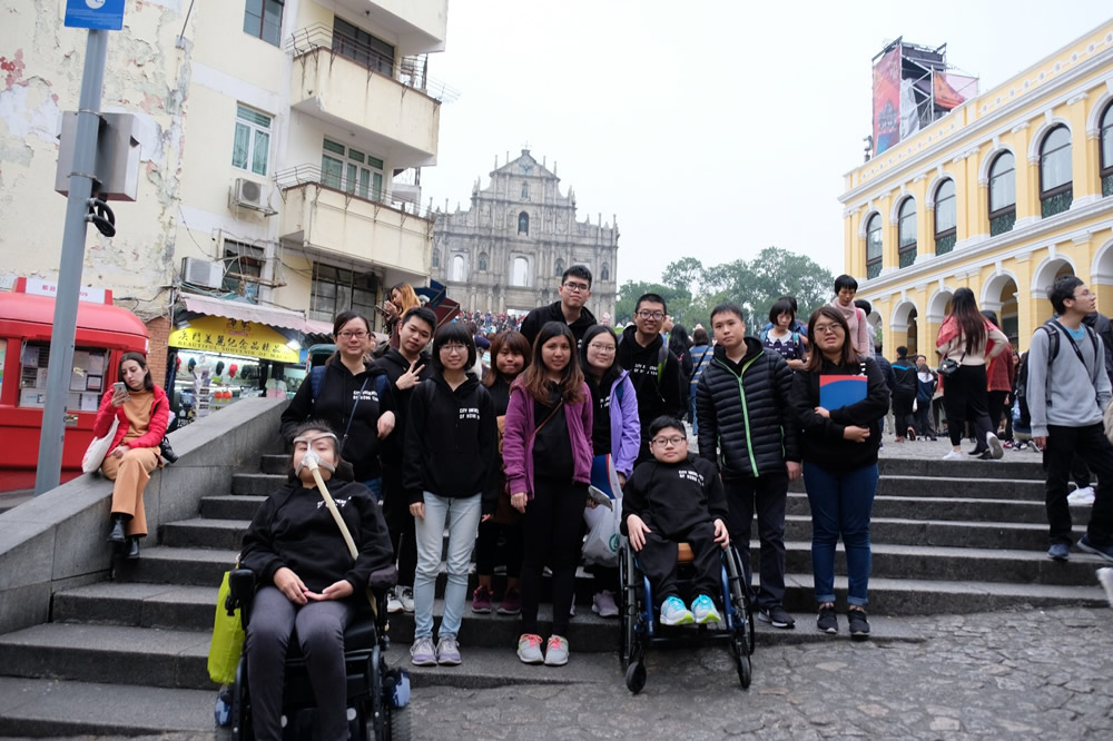 Visit to the University of Macau: our students visited different facilities of the campus and knew about their inclusion policies.