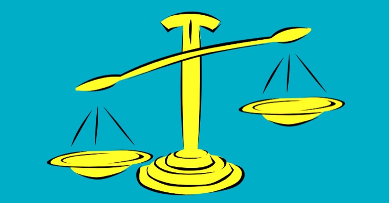 Illustration of a weighing scale, the mark CityUHK uses for its equal-opportunities policy