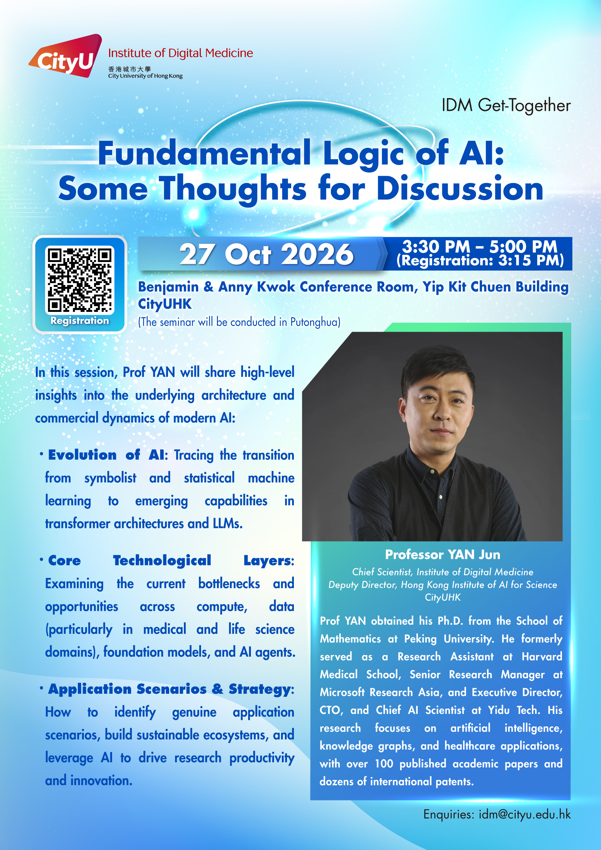 Fundamental Logic of AI: Some Thoughts for Discussion